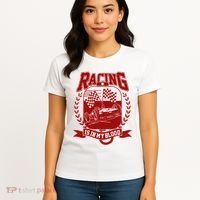 Racing Is In My Blood Women's T-Shirt thumb 4