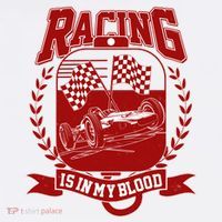 Racing Is In My Blood Kids Sweatshirt thumb 2