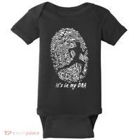 Running ItS In My Dna Baby Bodysuit thumb 0