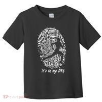 Running ItS In My Dna Toddler T-Shirt thumb 0