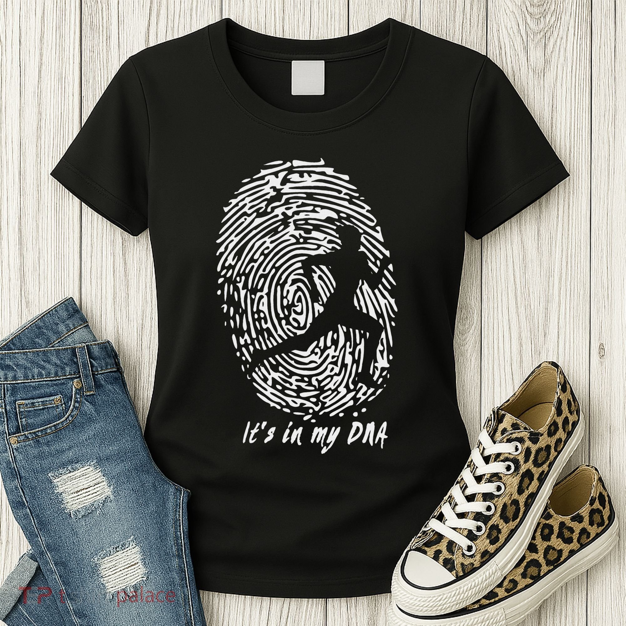 Running ItS In My Dna Women's T-Shirt