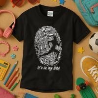 Running ItS In My Dna Kids T-Shirt thumb 3