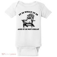 Raccoon It Is What It Is And It Is Not Great Baby Bodysuit thumb 0