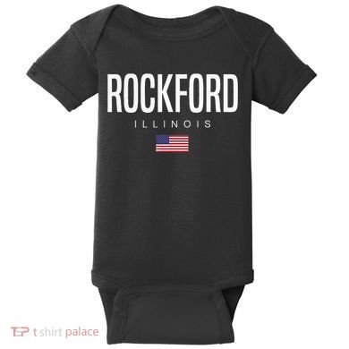 Rockford Illinois Il Baby Bodysuit