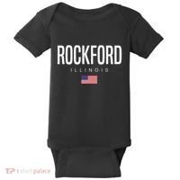 Rockford Illinois Il Baby Bodysuit thumb 0