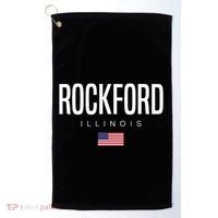Rockford Illinois Il Golf Towel thumb 0