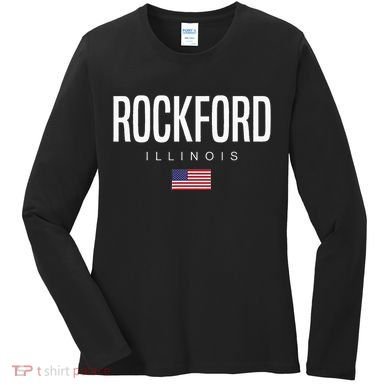 Rockford Illinois Il Women's Long Sleeve Shirt
