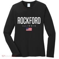 Rockford Illinois Il Women's Long Sleeve Shirt thumb 0