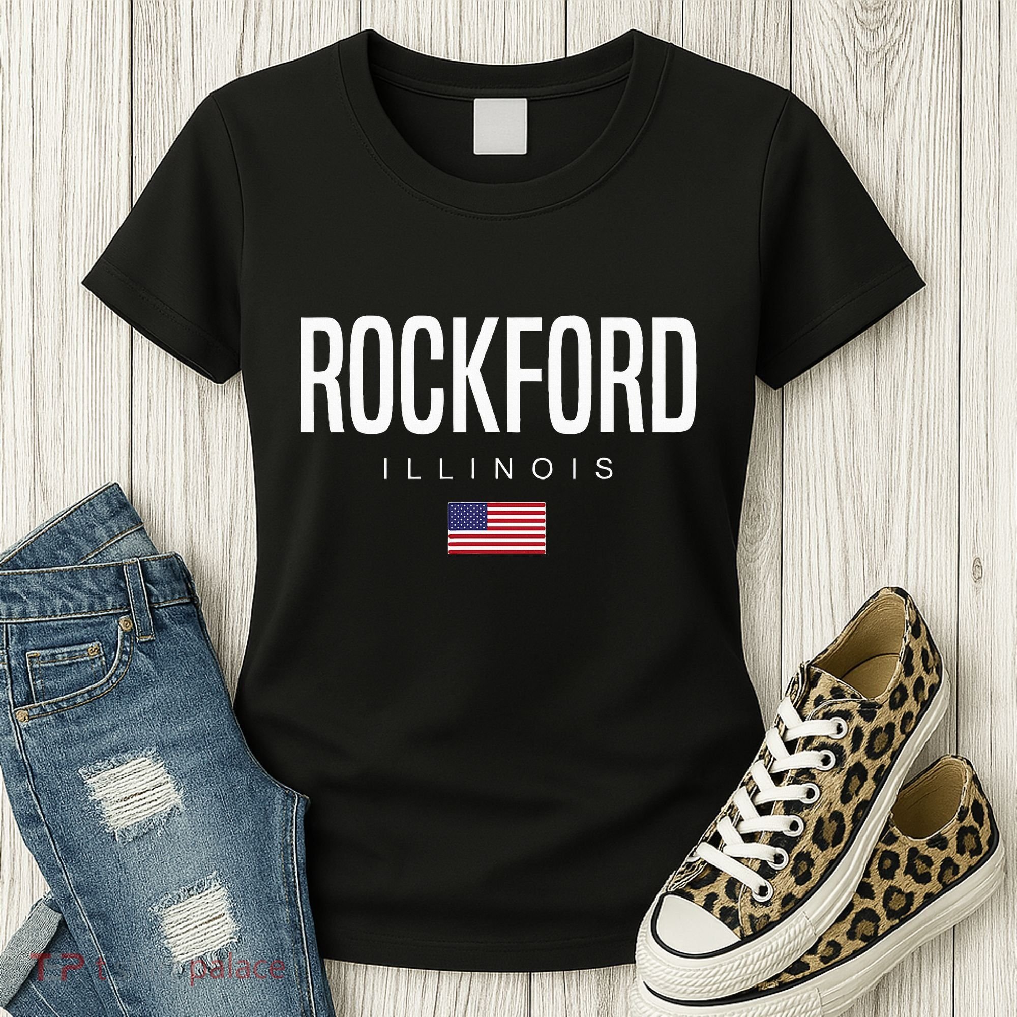 Rockford Illinois Il Women's T-Shirt