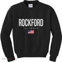 Rockford Illinois Il Kids Sweatshirt thumb 0