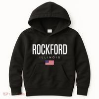Rockford Illinois Il Kids Hoodie thumb 0