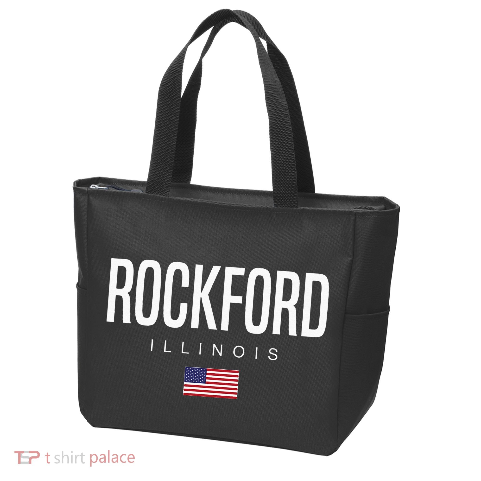 Rockford Illinois Il Tote Bag