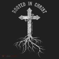 Rooted In Jesus Christ Cross Christian Women's Sweatshirt thumb 2