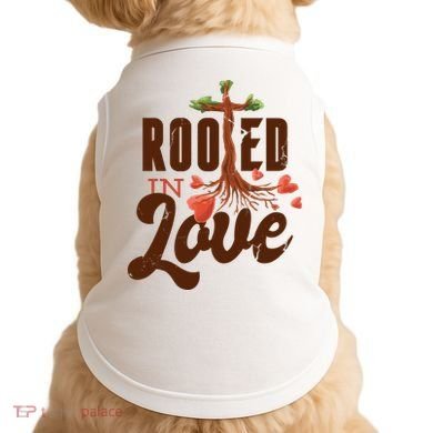 Rooted In Love Jesus Cross Doggie Tank