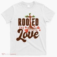 Rooted In Love Jesus Cross T-Shirt thumb 0