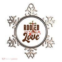 Rooted In Love Jesus Cross Ornament thumb 0