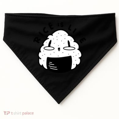 Rice Is Life Cute Sushi USA-Made Doggie Bandana