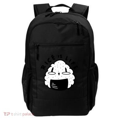Rice Is Life Cute Sushi Backpack