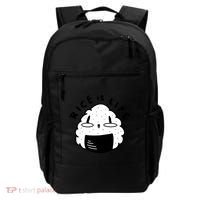 Rice Is Life Cute Sushi Backpack thumb 0