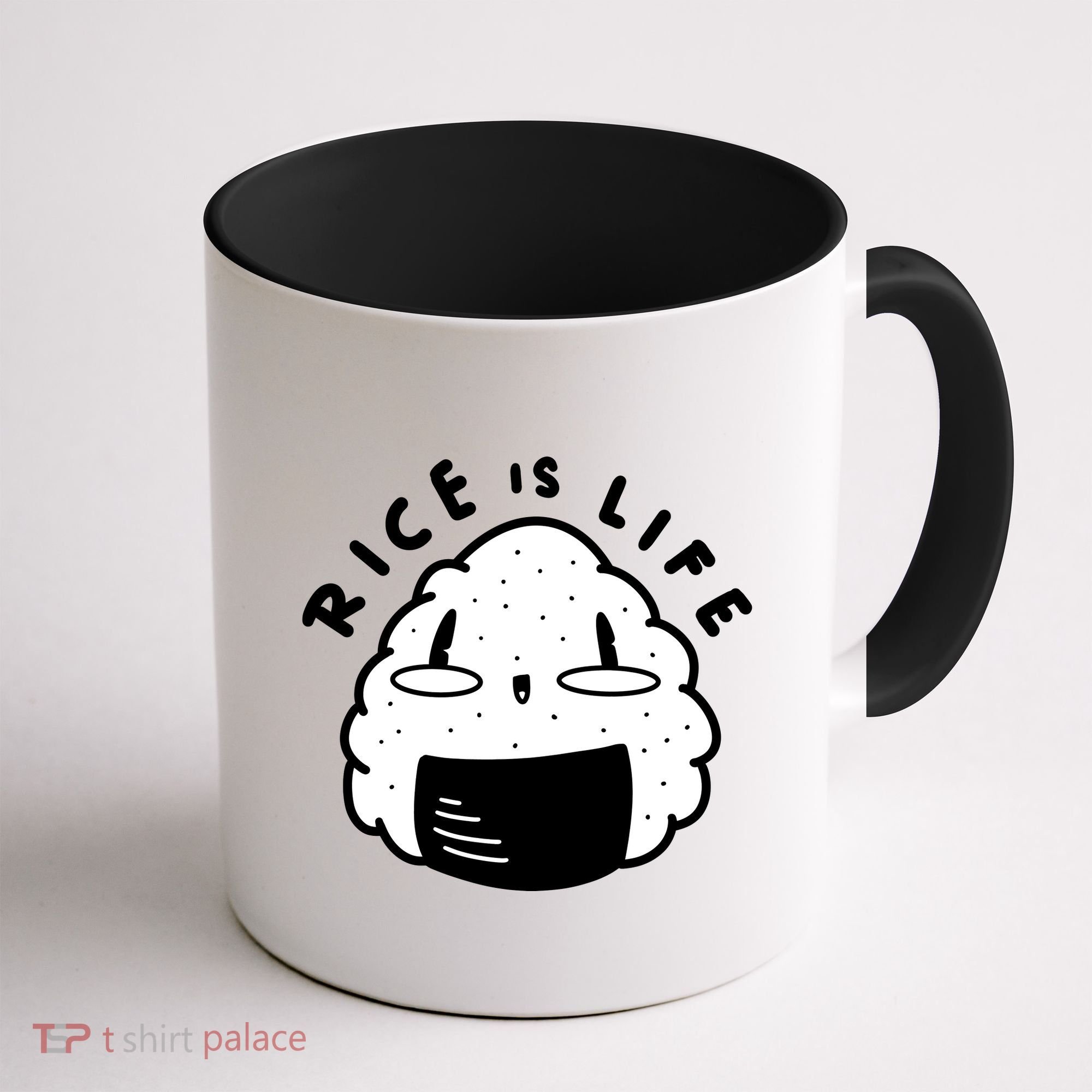 Rice Is Life Cute Sushi Coffee Mug
