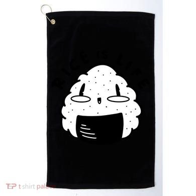 Rice Is Life Cute Sushi Golf Towel