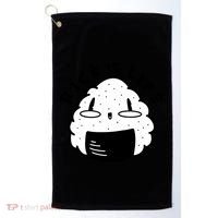 Rice Is Life Cute Sushi Golf Towel thumb 0