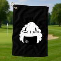 Rice Is Life Cute Sushi Golf Towel thumb 1