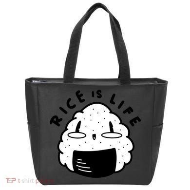 Rice Is Life Cute Sushi Tote Bag