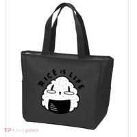 Rice Is Life Cute Sushi Tote Bag thumb 3