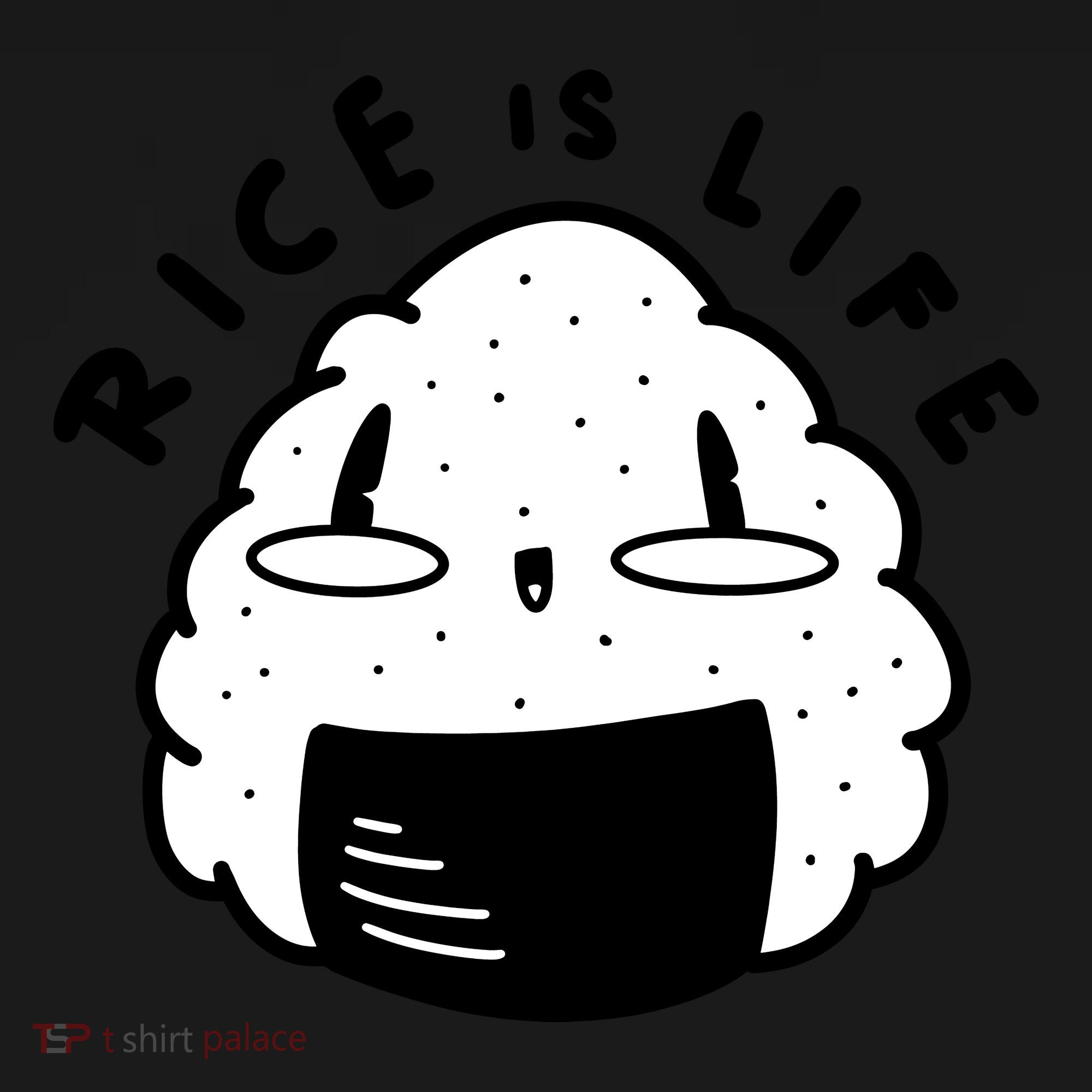 Rice Is Life Cute Sushi Tote Bag