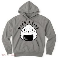 Rice Is Life Cute Sushi Hoodie thumb 0