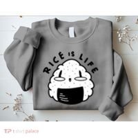 Rice Is Life Cute Sushi Sweatshirt thumb 2