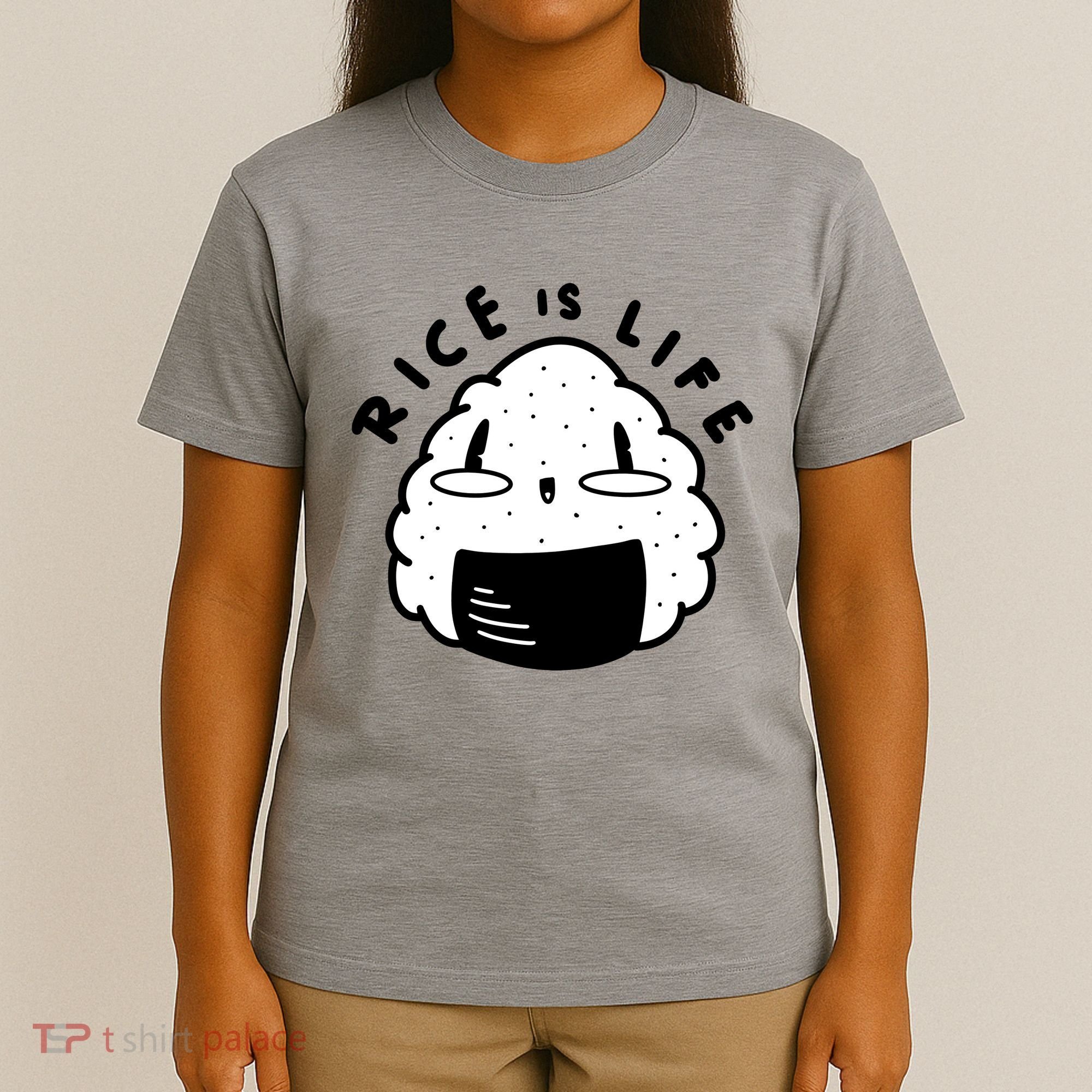 Rice Is Life Cute Sushi T-Shirt