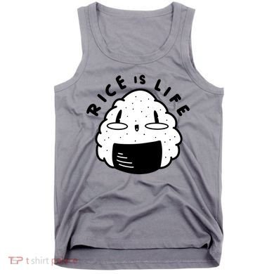 Rice Is Life Cute Sushi Tank Top