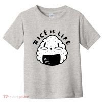 Rice Is Life Cute Sushi Toddler T-Shirt thumb 0