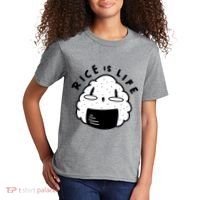 Rice Is Life Cute Sushi Kids T-Shirt thumb 2