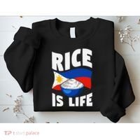 Rice Is Life Philippine Flag Rice Lover Sweatshirt thumb 2