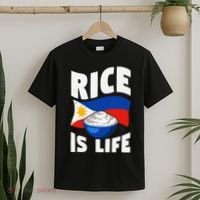 Rice Is Life Philippine Flag Rice Lover T-Shirt thumb 2