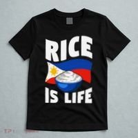 Rice Is Life Philippine Flag Rice Lover T-Shirt thumb 5