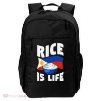 Rice Is Life Philippine Flag Rice Lover Backpack thumb 0