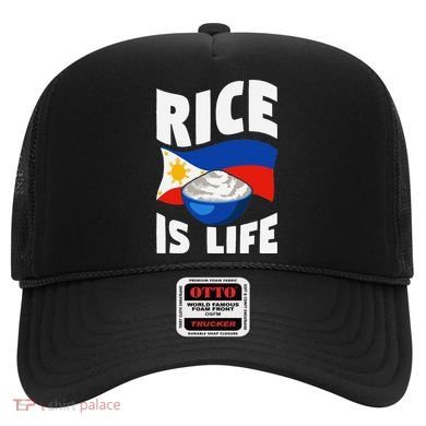 Rice Is Life Philippine Flag Rice Lover Hat