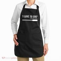 Rowing, | I Love To ERG, For Crew, Funny Rowing Apron thumb 2