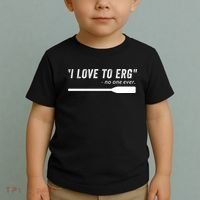 Rowing, | I Love To ERG, For Crew, Funny Rowing Toddler T-Shirt thumb 2