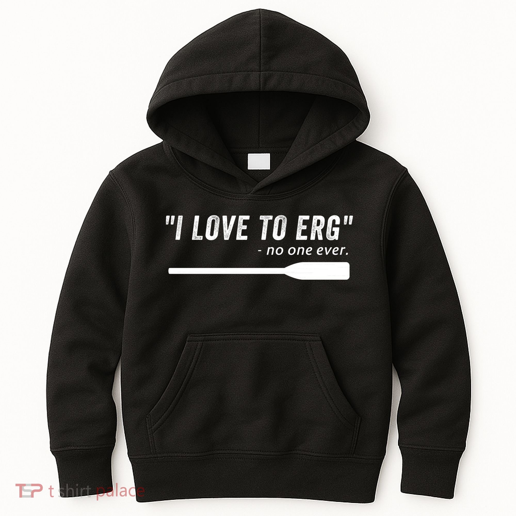 Rowing, | I Love To ERG, For Crew, Funny Rowing Kids Hoodie