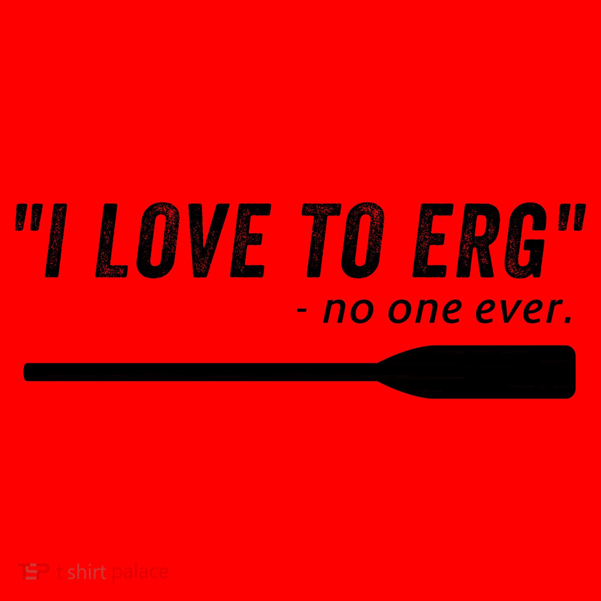 Rowing, | I Love To ERG, For Crew, Funny Rowing Santa Hat