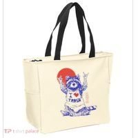 Raccoon I Love Trash Japanese Samurai Garbage Gang Tote Bag thumb 2