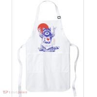Raccoon I Love Trash Japanese Samurai Garbage Gang Apron thumb 0