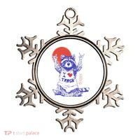 Raccoon I Love Trash Japanese Samurai Garbage Gang Ornament thumb 0
