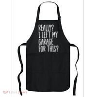 Really I Left My Garage For This Car Auto Mechanic Apron thumb 0