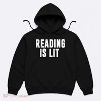 Reading Is Lit Hoodie thumb 0